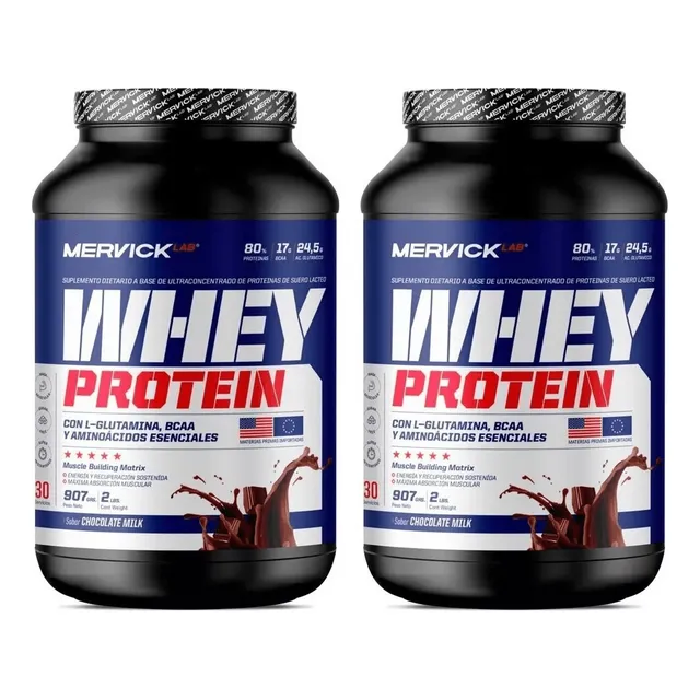 Whey Protein 2 Lb Mervick 2x1 Mervick Proteina Concentrada