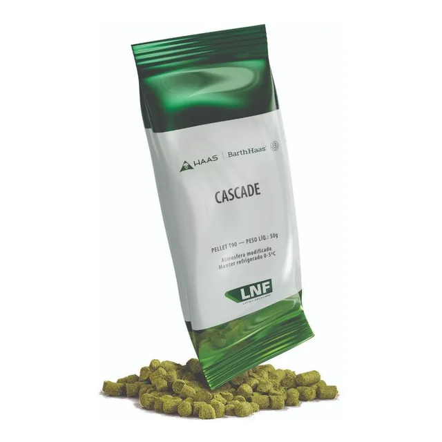 Lúpulo Cascade em Pellet t90 - pct 50gr - Barth Haas