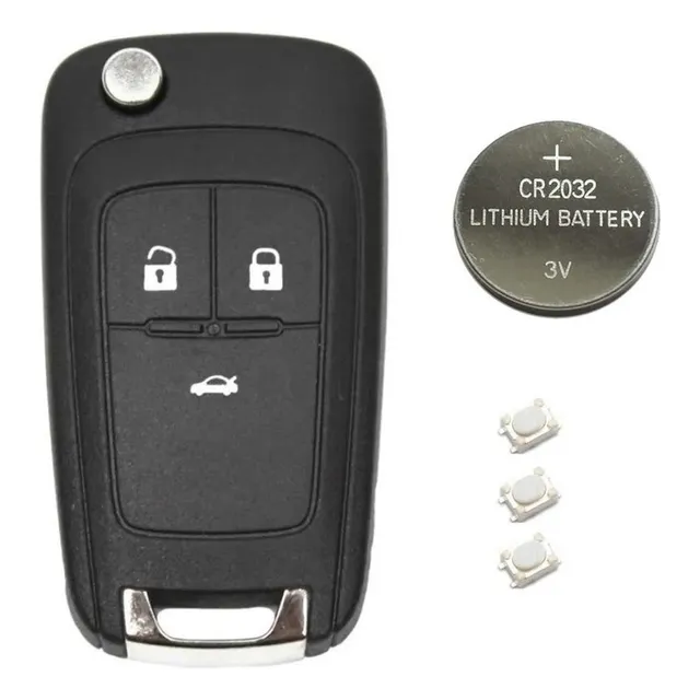 Carcasa Llave Navaja Cruze Onix Prisma + Pila + Pulsadores
