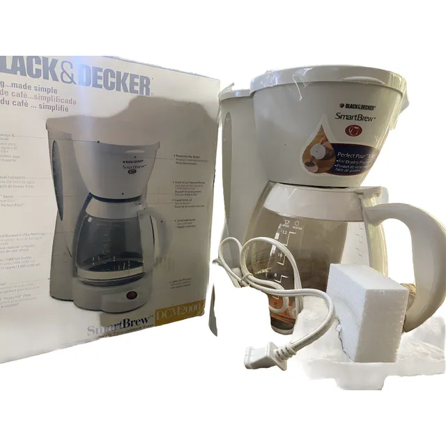 Cafetera Eléctrica Black & Decker Smart Brew Dcm2000
