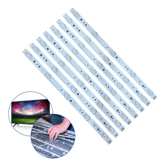 Kit 8 Barras De Leds Tv Philco Ph43e30dsgw Ph43e30