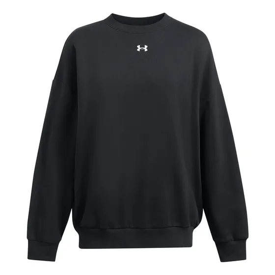 Polerón Oversize Ua Rival Para Mujer Negro Under Armour
