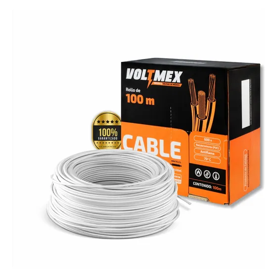 Cable Eléctrico Thw Calibre 10 Cca 100m 600 V