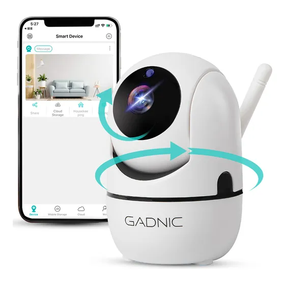 Cámara De Seguridad Wifi Gadnic SX9 Ip 1080p Visión Noctura Inalambrica Motorizada