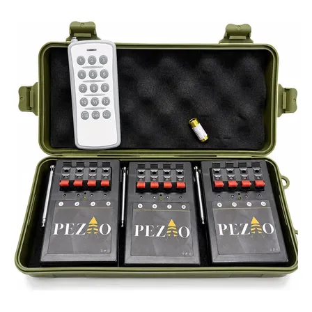 Acionador Gerbs E Efeitos Sem Fio Controle 12 Canais 9v