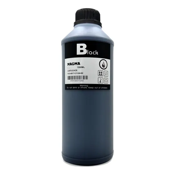 Tinta Negra Sublim 1l Black P/ Epson Impresión Telas, Ceram