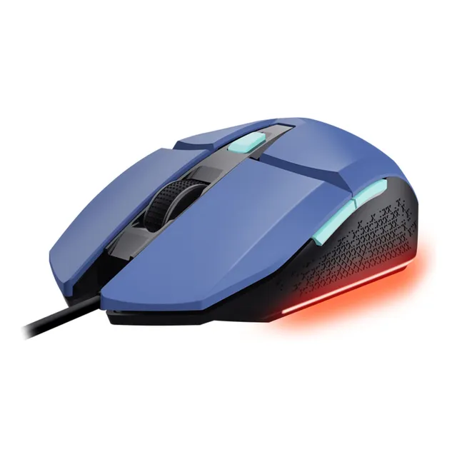 Mouse Trust Gamer Gxt109 Felox Luz Led Cable 1.5 Mts Dimm