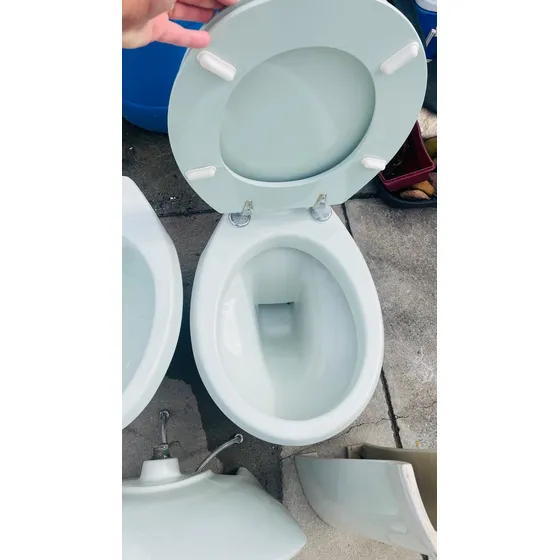 Juego De Baño Completo Olmos Verde Agua