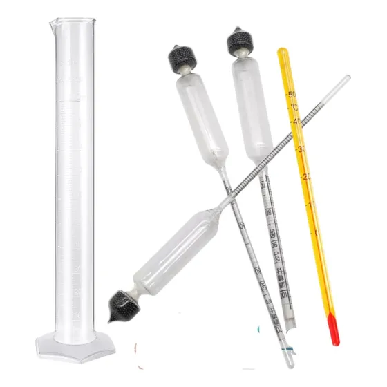Set De Hidrometro De 0 A 100% Pureza Del Alcohol Licores Pre
