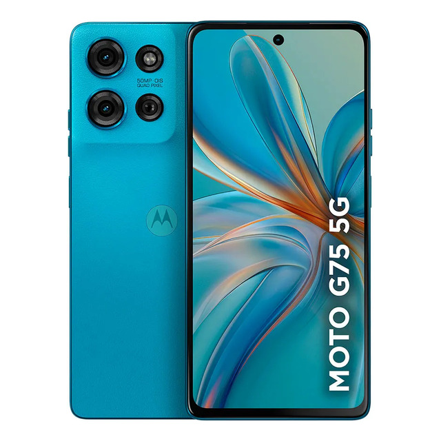 Smartphone Moto G75 5g 256gb Vegan Leather Cor Azul Motorola Smartphone Moto G75 5g 256gb Vegan Leather Cor Azul Motorola