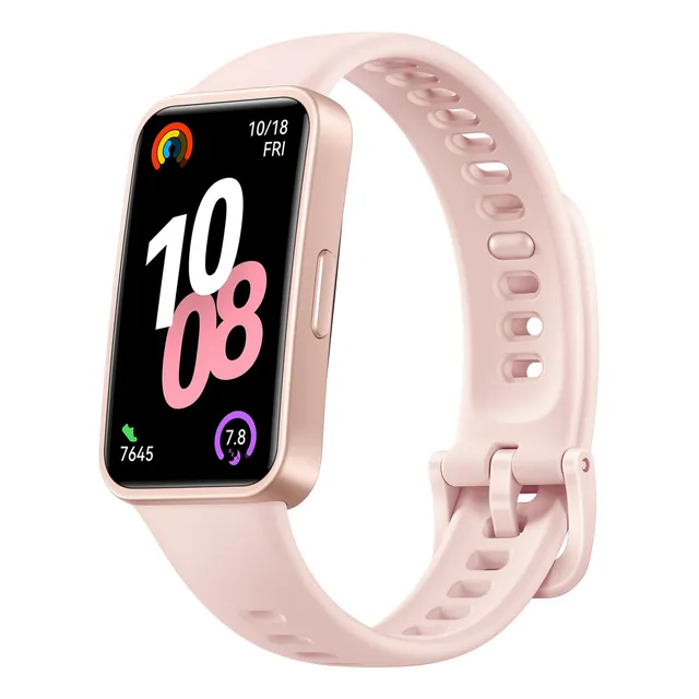 Smartwatch Huawei Band 10 Reloj inteligente Monitoreo Deportivo con IA, Monitoreo de sueño avanzado, Asistente de Bienestar Emocional, Carga rápida, Compatible con iOS y Android, Rosa