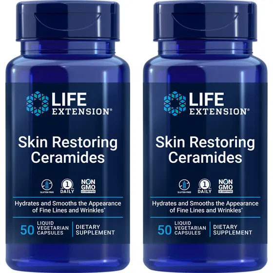 Suplemento Life Extension De Ceramidas Restauradoras De La P