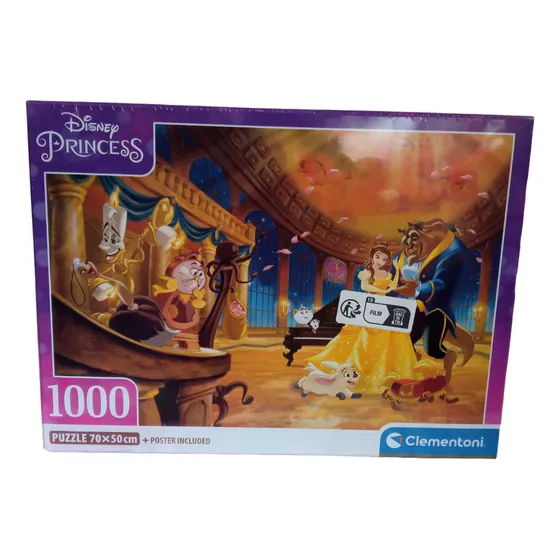 Rompecabezas Puzzle 1000 Piezas Bella Y Bestia Clementoni