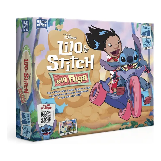 Jogo de tabuleiro Lilo & Stitch Em Fuga Game Office