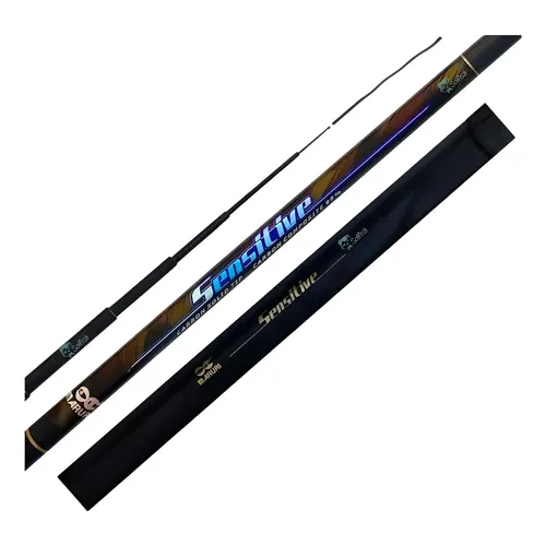 maruページ Vara Maruri Telecópica Lisa Sensitive 99% Carbono 5,40m | Frete grátis