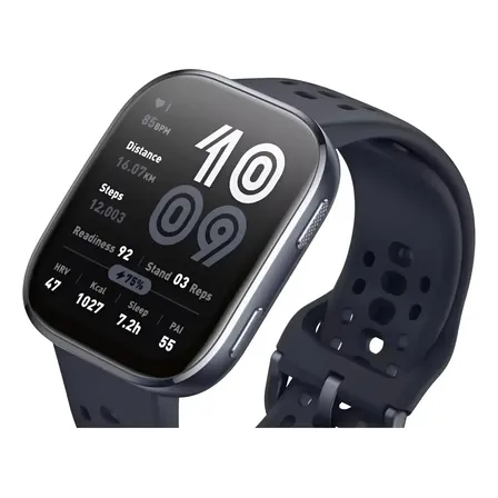 Amazfit Bip 6, Gps Integrado, Amoled 1,97 Mapas Cinza-escuro Mesh