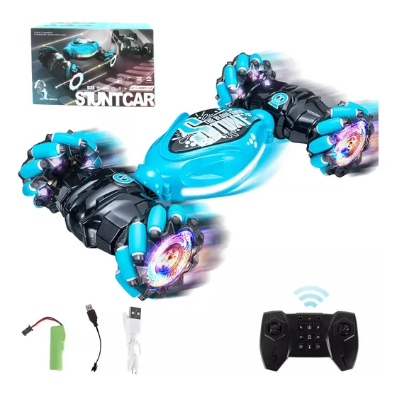 2.4ghz Coche Juguete Rc Gesto Sensor Con Luces/música 8 En 1
