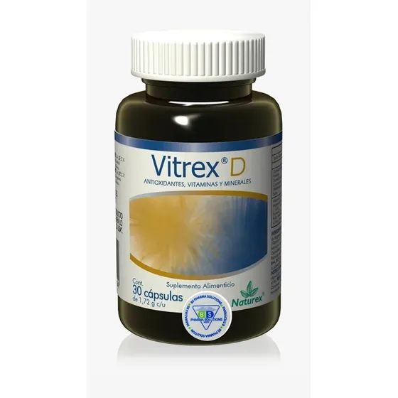 Vitrex D C/30 Caps Naturex / Vitaminas Y Minerales Sabor Cápsulas