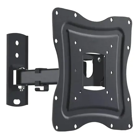 Suporte Para Tv Biarticulado Com 3 Movimentos 15 A 55 Preto