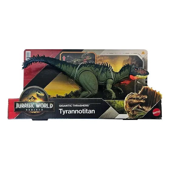 Jurassic World Rastreadores Gigantes Tyrannotitan Mattel