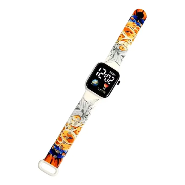 Reloj Led Infantil Para Niños Goku