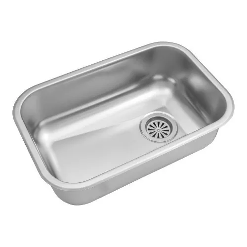 Pileta de cocina simple Johnson acero ZZ 52/18