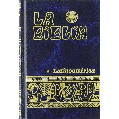 La Biblia Latinoamericana Bolsillo Tapa Dura Color Editorial Verbo Divino