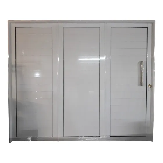 Porton Alumimio Corredizo Curvo 2.70 X 200 3 Hojas 