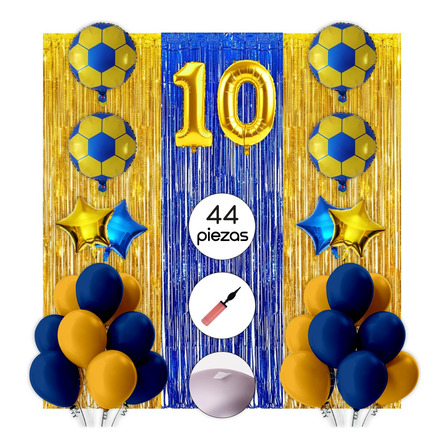 Combo Globos Rosario Central Deco Cumpleaños Super Completo Combo Globos Rosario Central Deco Cumpleaños Super Completo