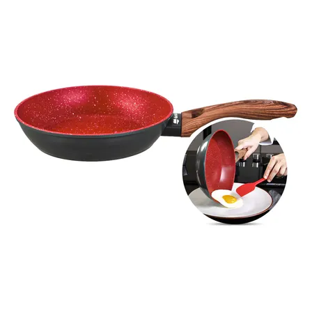 Frigideira Cerâmica Antiaderente N22 Linha Red Marble Duralar