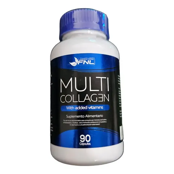 Multi Collagen Colageno Porcino Bovino Tipo 2 Vitamin C Y D3 Sabor Sin Sabor | Cuotas sin interés