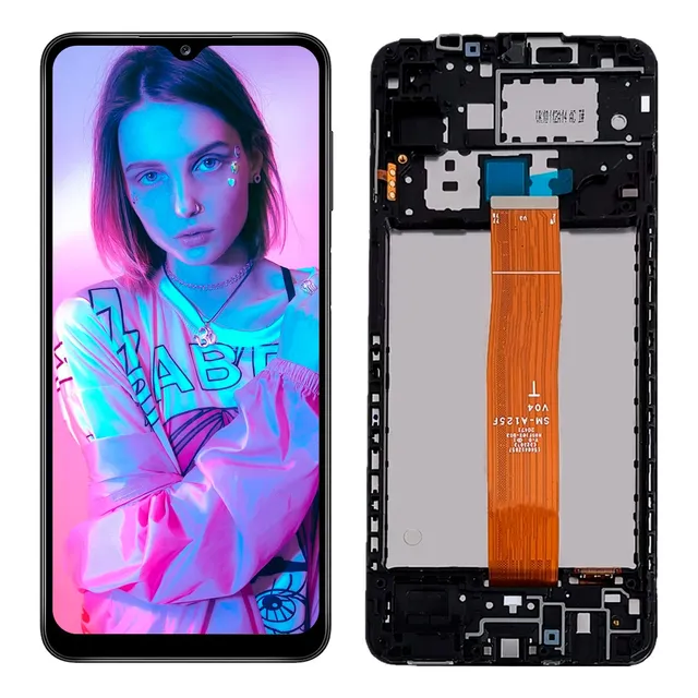 Pantalla Para Samsung A12 C/ Marco 100% Original