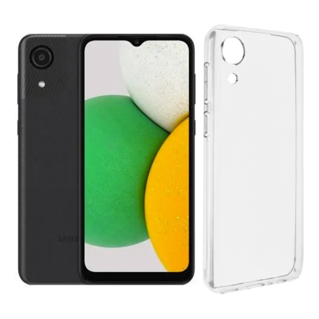 Forro Rígido Transparente Para Samsung Galaxy A03 Core