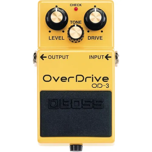 Pedal Para Guitarra Boss Od-1x Overdrive Cor Amarelo | Frete grátis