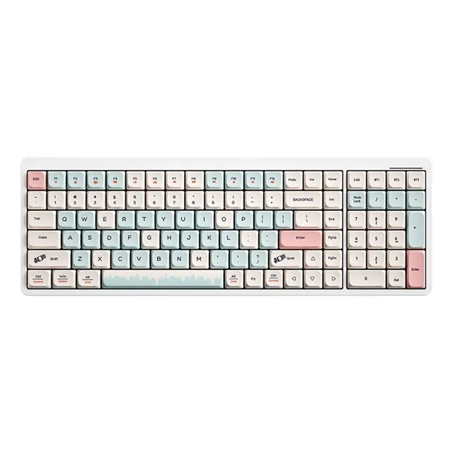 Teclado Mecánico Inalámbrico De 105 Teclas De Alto Valor