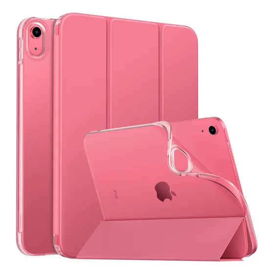 Funda Para iPad Generacion Piel Sintetica Tpu Rojo Sandia