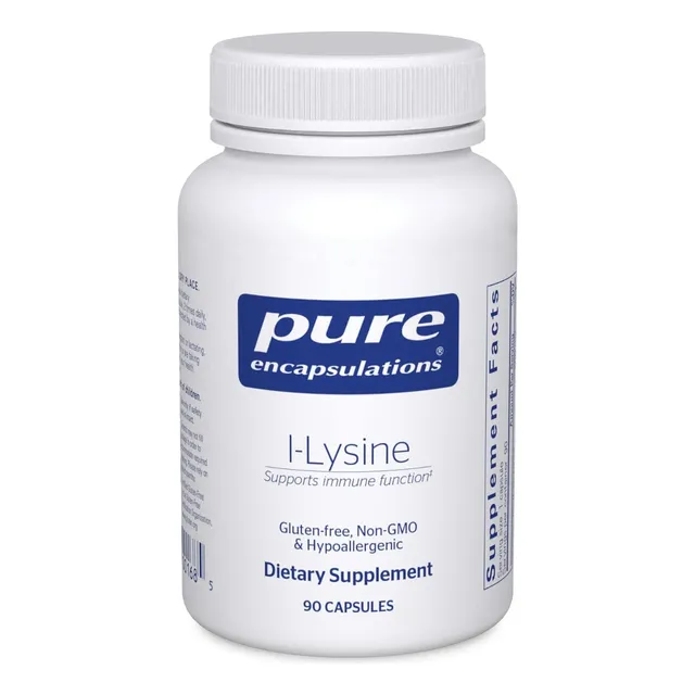 L-lisina Pure Encapsulations 90 Cápsulas
