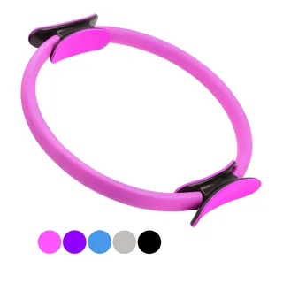 Anel Pilates Rosa 36cm Yoga Tonificador FlexĂvel Para ExercĂcios Anel Pilates Rosa 36cm Yoga Tonificador FlexĂvel Para ExercĂcios
