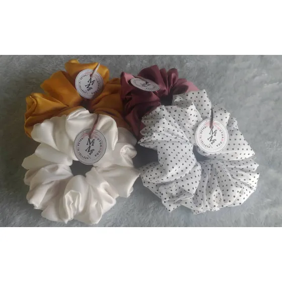 Scrunchies Colas Para Cabello