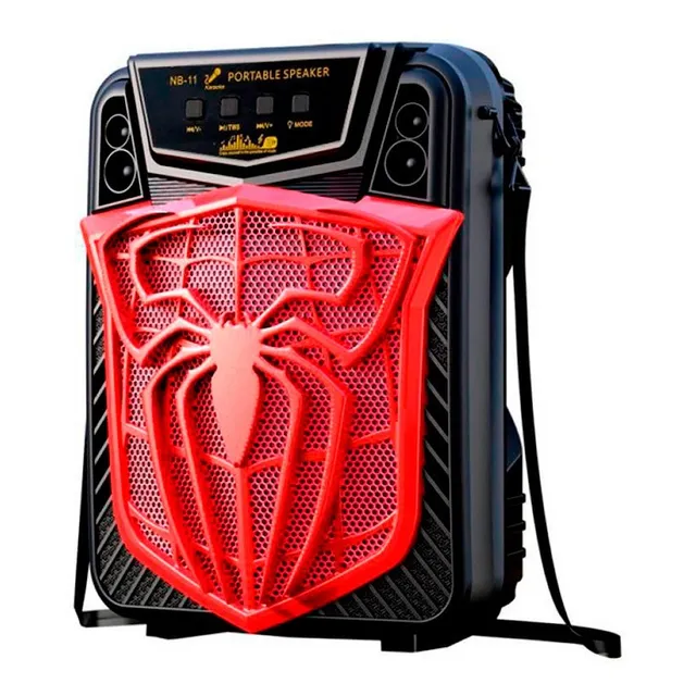 Parlante Ledstar Spiderman Bluetooth Nb-11 Circuit