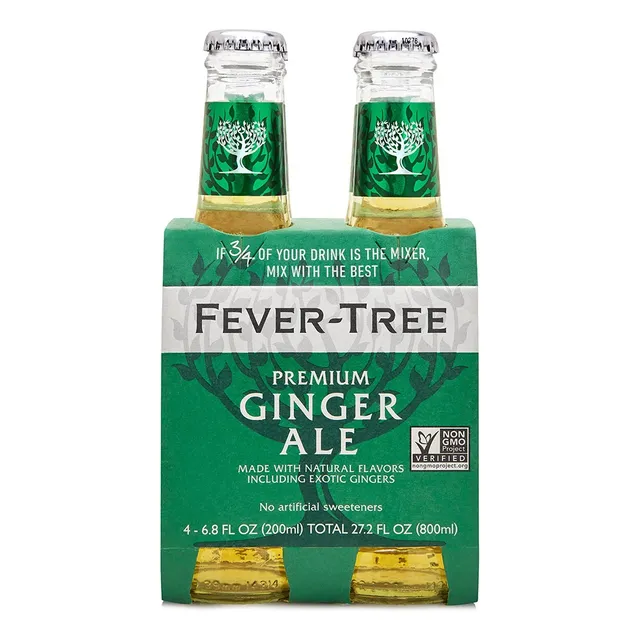 Refresco Ginger Ale Fevertree 200 Ml