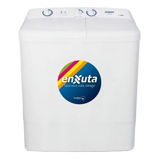 Lavarropas Enxuta Leb7200 7.2 Kgs Doble Cuba