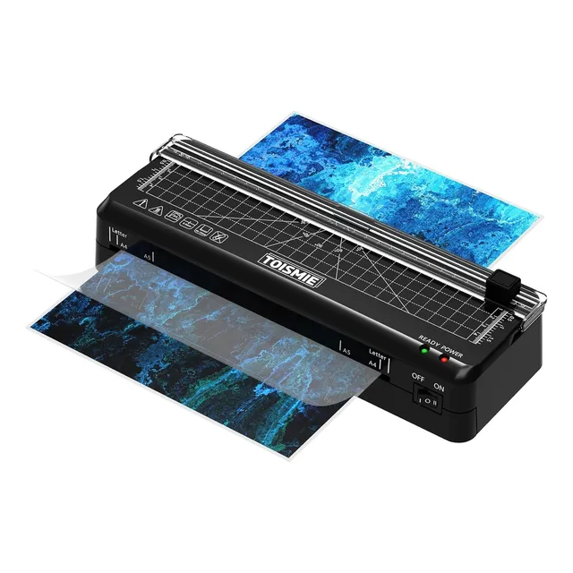 Laminadora 9  A4, 4 En 1, Térmica Y Frío, Emplastificadora