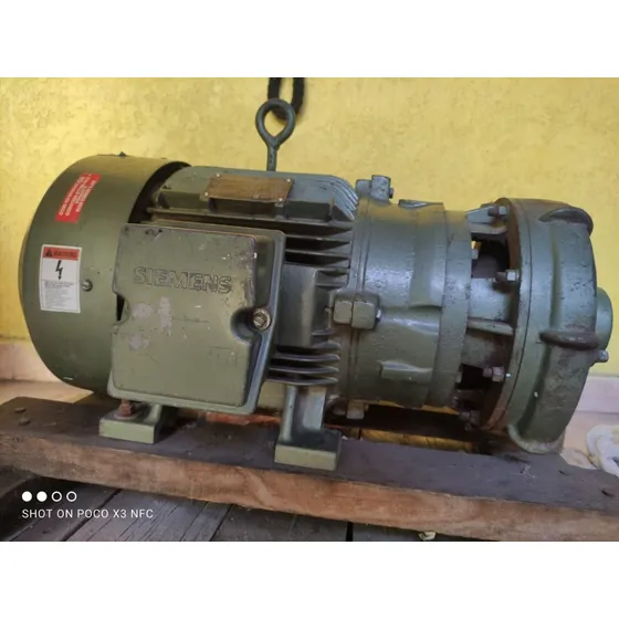 Bomba De Agua Centrífuga Siemens Motor Trifásico Cerrado
