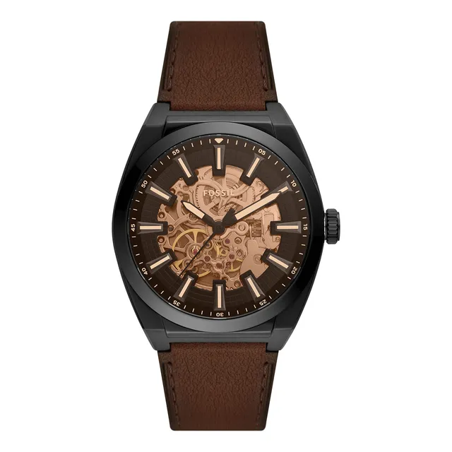 Fossil Men's Everett Acero Inoxidable Y Reloj De 85k7k