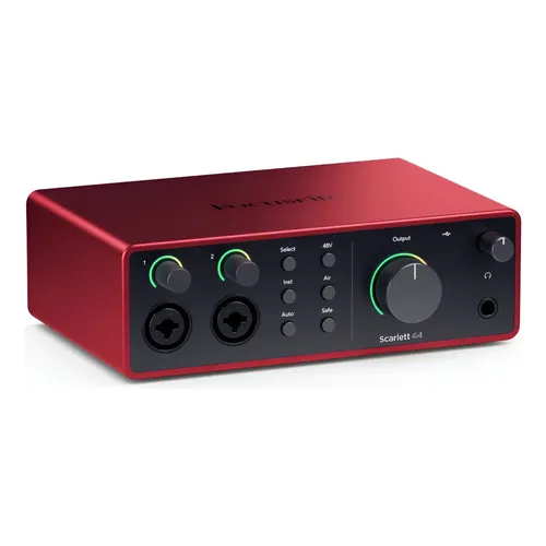 Interface de áudio Focusrite Scarlett Solo RED - 3ª Geração Interface de áudio Focusrite Scarlett Solo RED - 3ª Geração