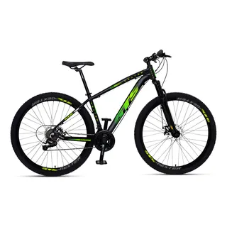 Bicicleta Aro 29 Gts Dexter 24 Marchas Freio A Disco Cor Preto Com Verde Tamanho Do Quadro 21 Bicicleta Aro 29 Gts Dexter 24 Marchas Freio A Disco Cor Preto Com Verde Tamanho Do Quadro 21