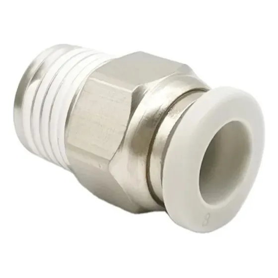 Conector Neumatico 1/4macho X Nro 8 Mm(10 Piezas)