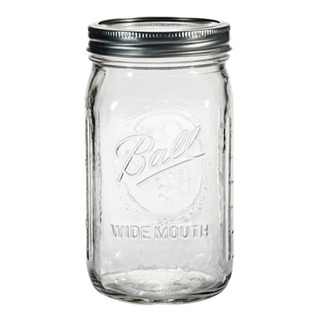 Mason Jar Ball Set Con 6 Frascos De 32 Oz Boca Ancha Mason Jar Ball Set Con 6 Frascos De 32 Oz Boca Ancha