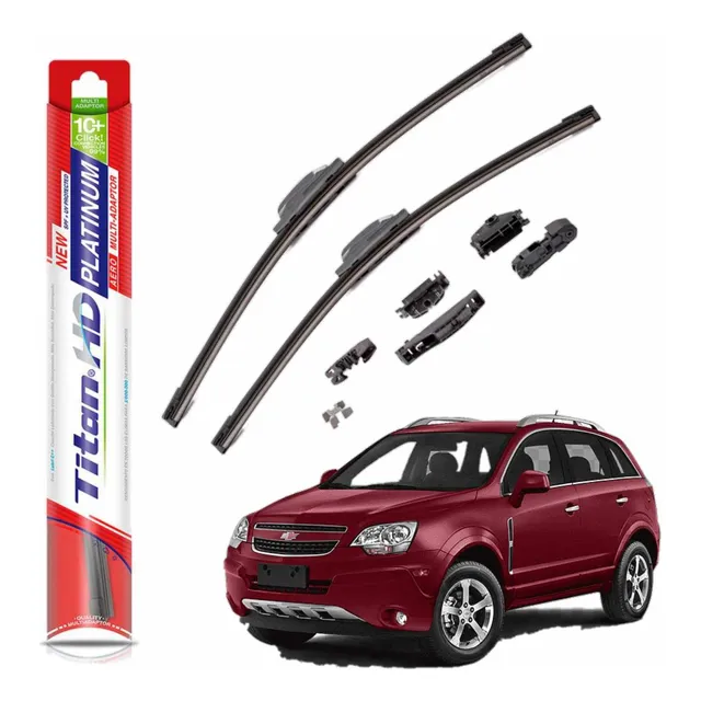 Par Plumillas Limpiaparabrisas Titan Hd Platinum Captiva